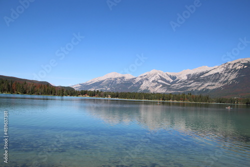 Blue Lake Edith  Jasper National Park  Alberta