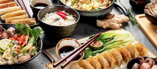 Asian food concept.