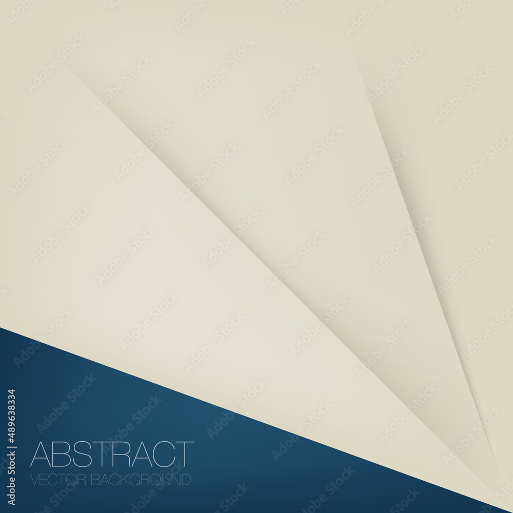 abstract blue background with paper