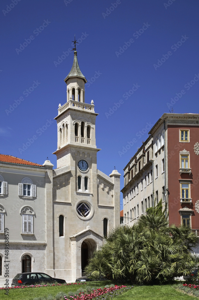 Church of Saint Francis in Split. Croatia