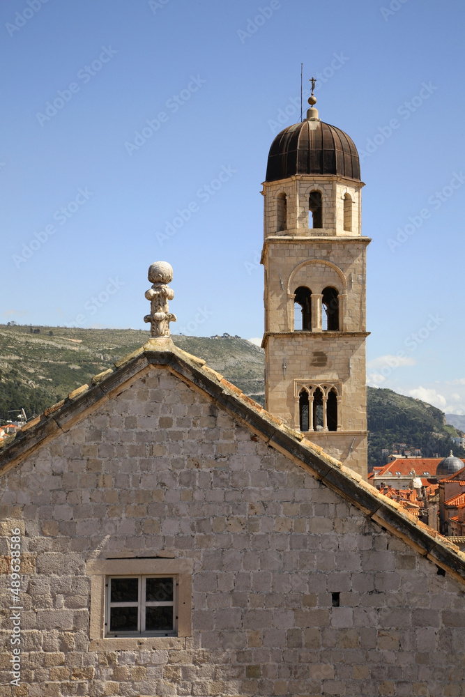Franciscan monastery in Dubrovnik. Croatia