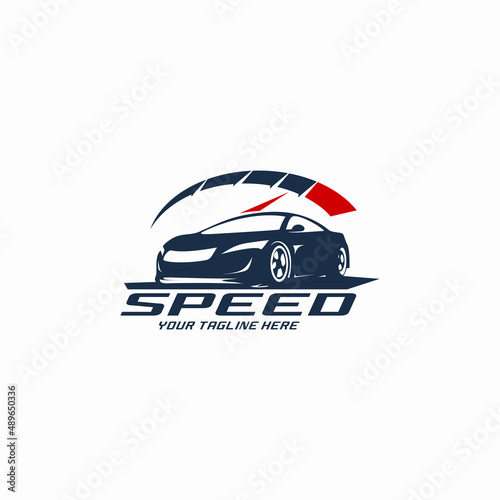 Speed performance Automotive Logo Template 