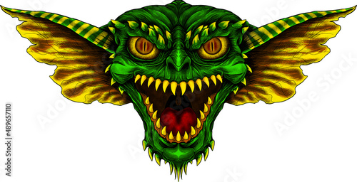 Cuadro en lienzo brain gremlins