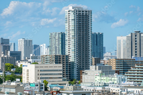 東京の風景；品川から見る都心の風景０２