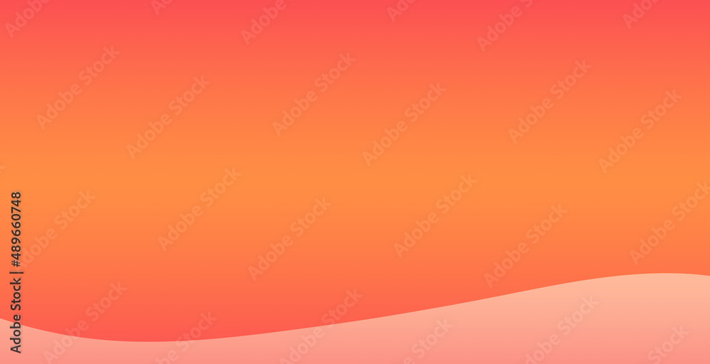 Red and Orange Gradient Background with Red and White Wave Design Red and Orange Gradient Background with Red and White Wave Design
