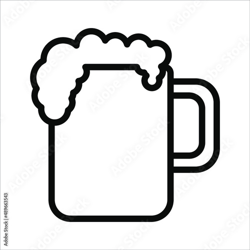 drink or glass icon, best used for banner or application
