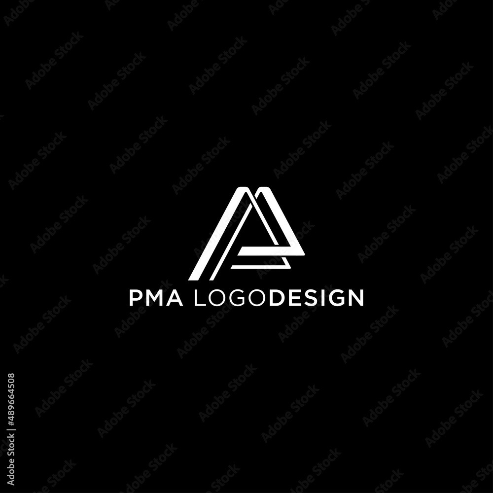 PMA INITIAL LOGO DESIGN VECTOR PMA INITIAL LOGO DESIGN VECTOR