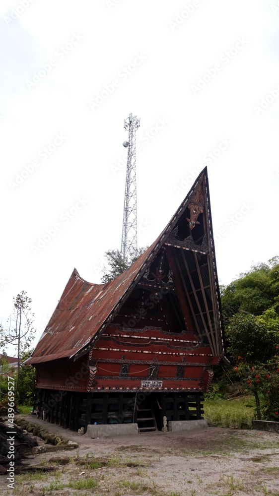 Huta Bolon Simanindo. The Traditional Batak house Huta Bolon Simanindo. The Traditional Batak house