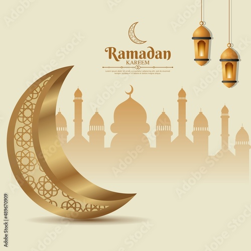 ramadan kareem and islamic background