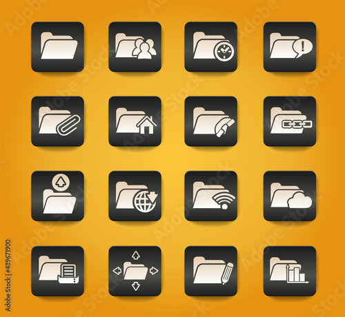 folder icon set
