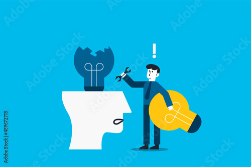Business transformation, change management or transition to better innovative company.
