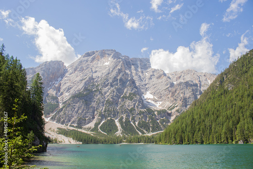 Bergsee in den Alpen 