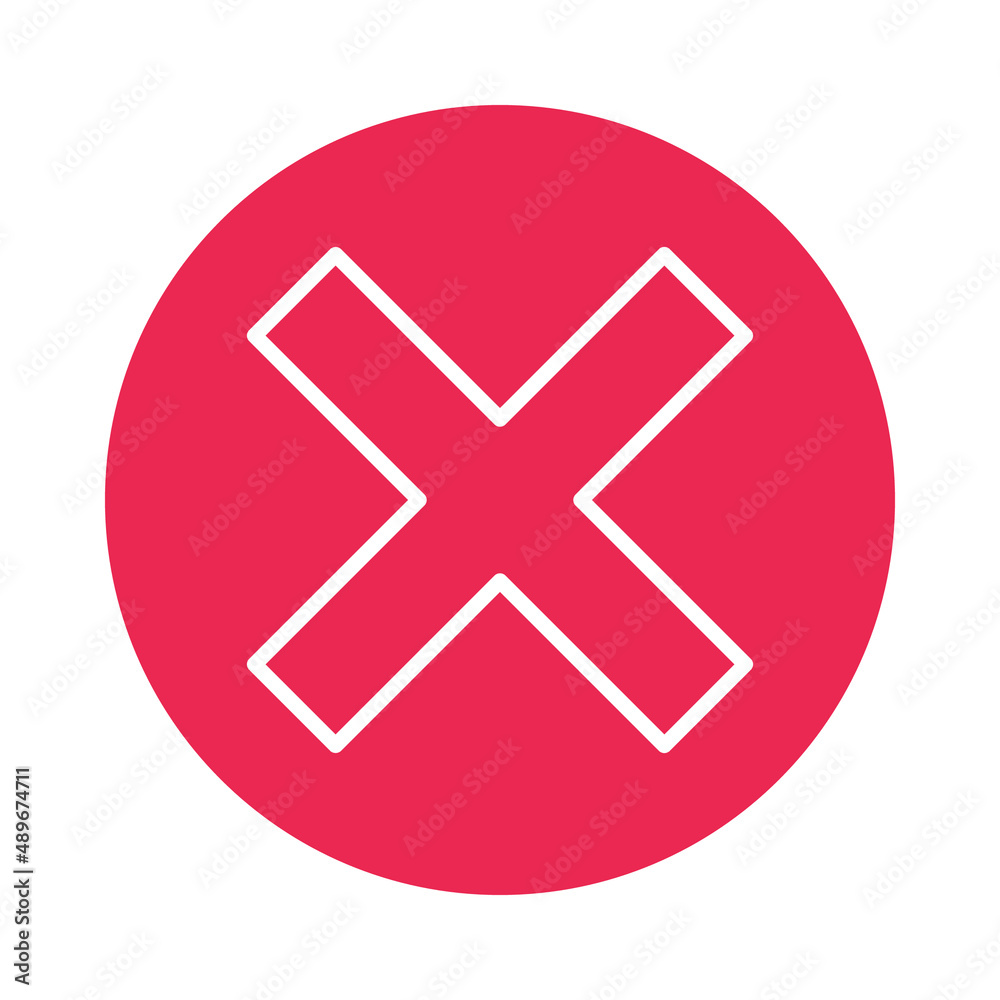 Cross Vector icon which can easily modify or edit
Cross Vector icon which can easily modify or edit