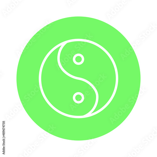 chinese symbol Vector icon which can easily modify or edit