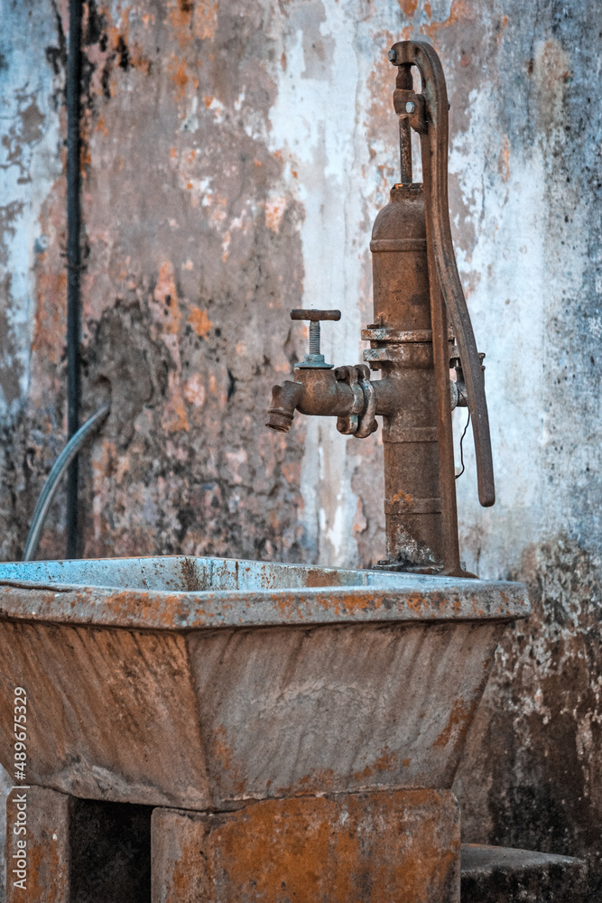 Old water pump
