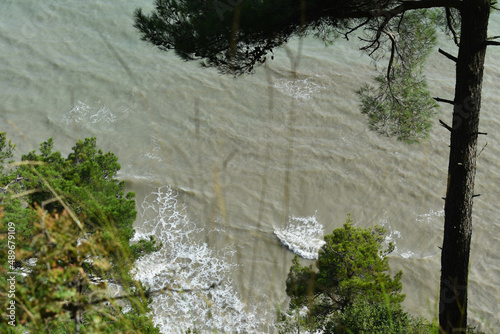 beautiful sea view from the mountain