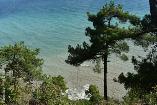 beautiful sea view from the mountain