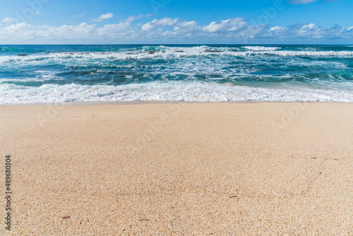 Three Tables beach in Oahu island,Hawaii,usa. 