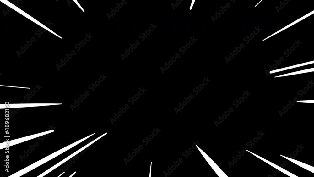 Animation of Comic of high-speed radial background. Footage included luma matte. 4K Animation of Comic of high-speed radial background. Footage included luma matte. 4K