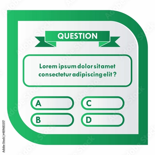 Question mark background vector template illustration. This background is suitable for question, quiz etc