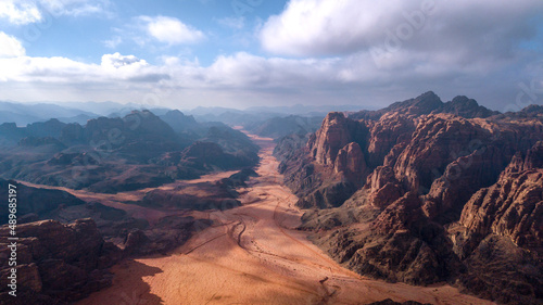 Valley of the Mountains, Tabuk, Saudi Arabia photo