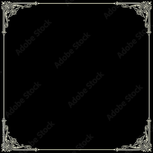 illustration vintage stock frame background grafic design