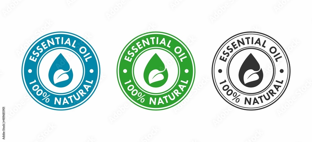 Essential oil logo template illustration. suitable for product label Essential oil logo template illustration. suitable for product label