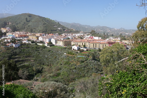 Blick auf Vega de San Mateo auf Gran Canaria