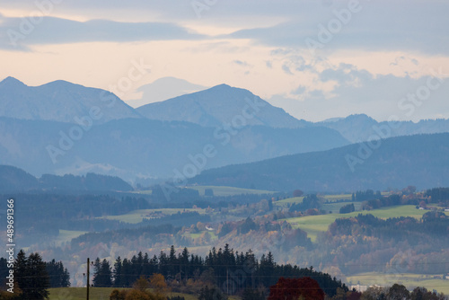 Alpenpanorama im Allgäu