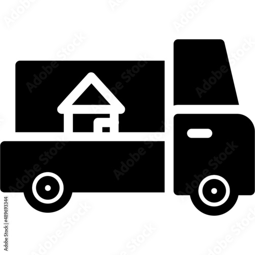 Truck Moving Icon