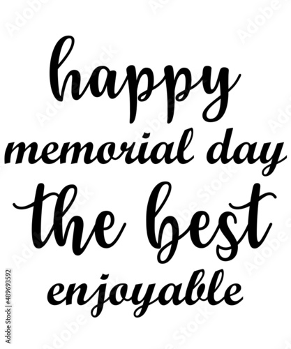 Happy memorial day