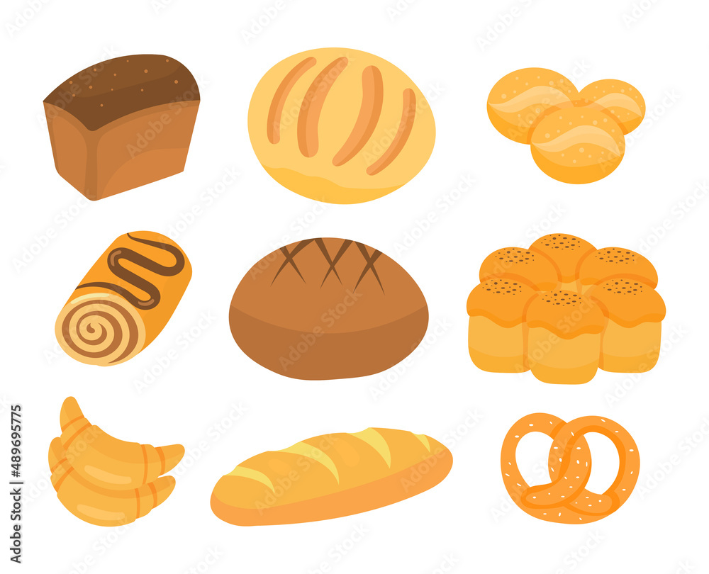 Set of bread Set of bread