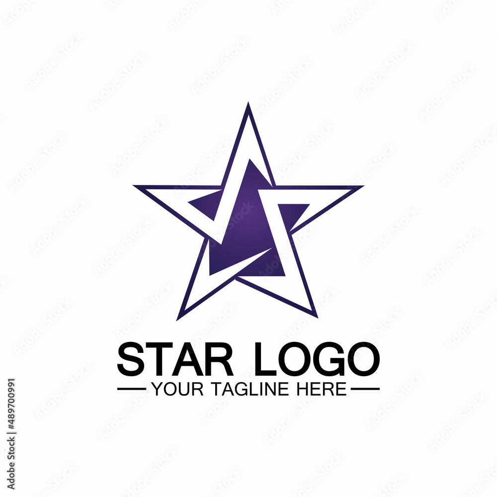 Star icon Template vector illustration design Star icon Template vector illustration design