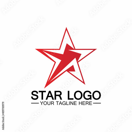 Star icon Template vector illustration design © Sunar