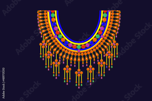 Ethnic Embroidery. Fashion Navajo Repeat Ornament. Tribal Decorative Style. Portugal Ceramics. Azulejo Hand Drawn Print. Tiles Spain Ornament. Tile Seamless Pattern,collar pattern, fabric decorate