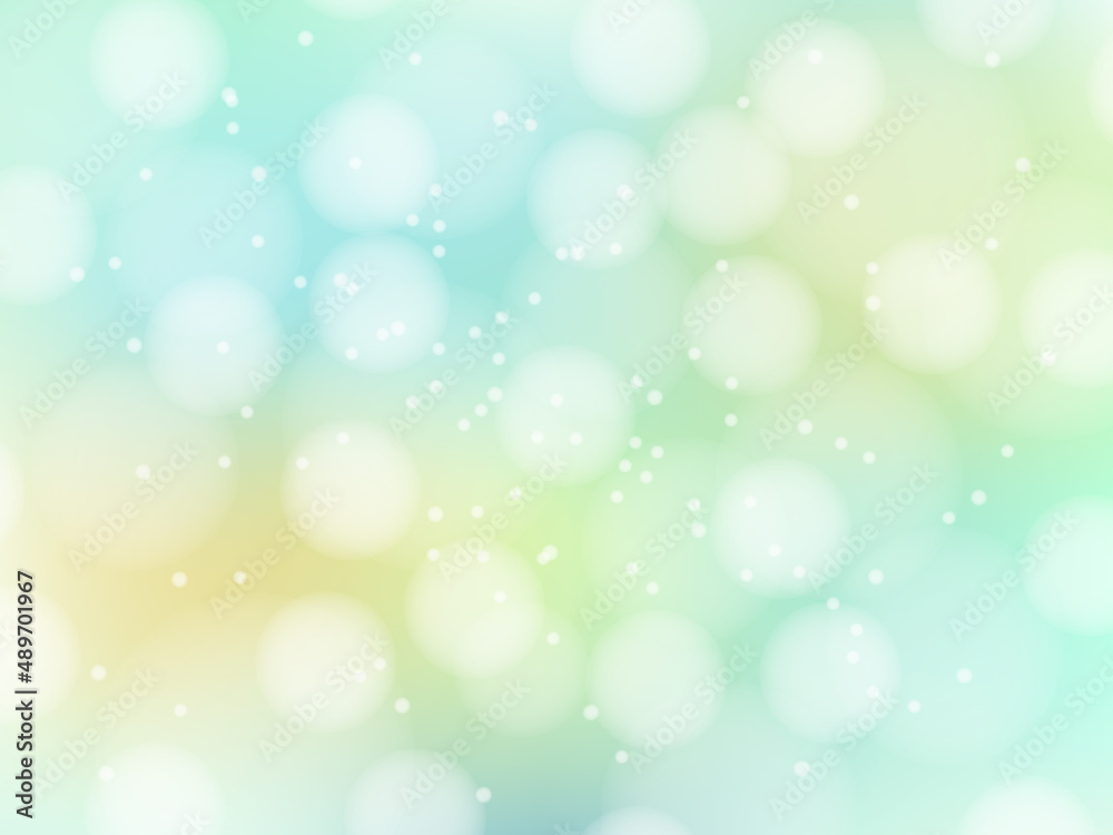 Abstract green bokeh background. Vector illustration. Abstract green bokeh background. Vector illustration.