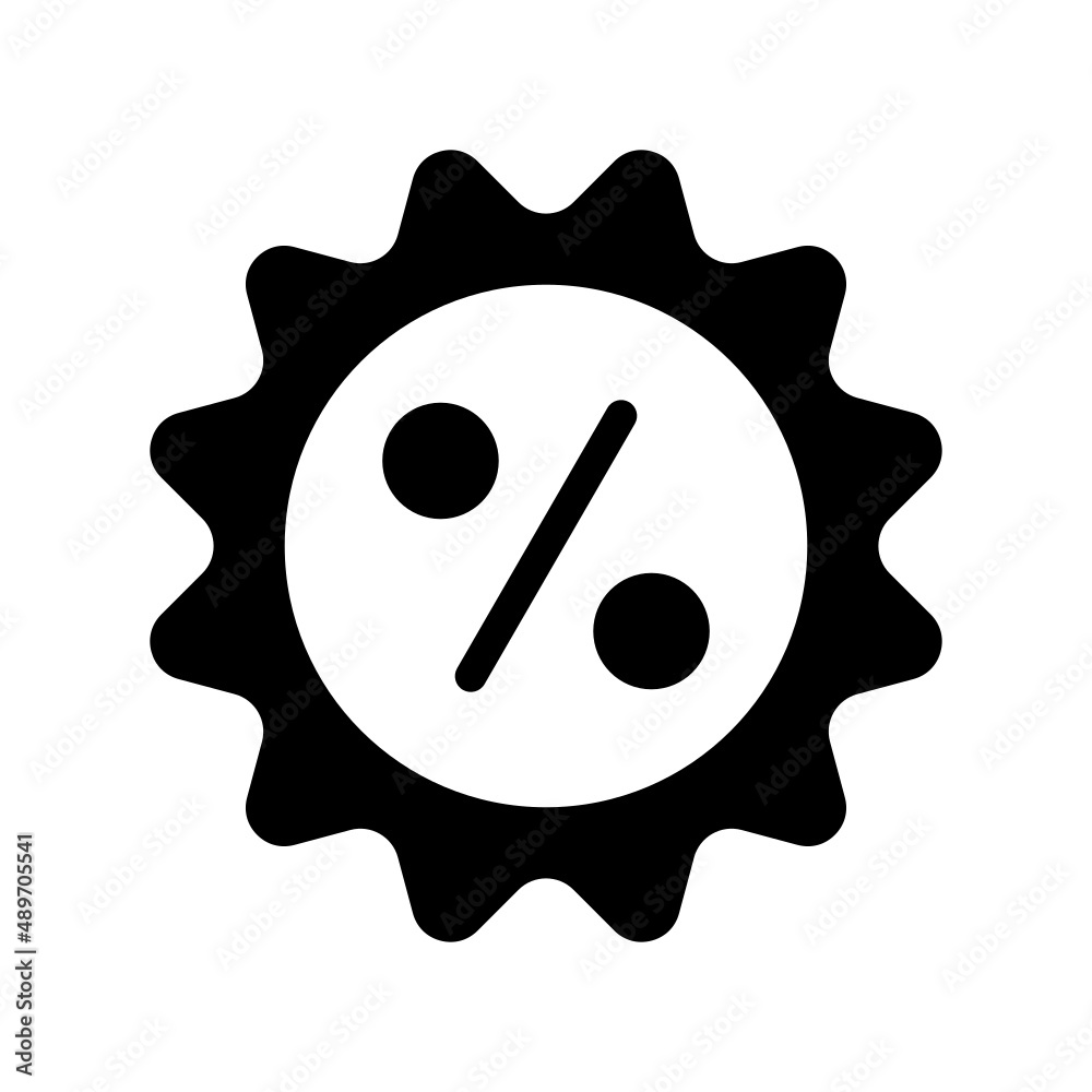 Discount Icon Vector Illustration Discount Icon Vector Illustration