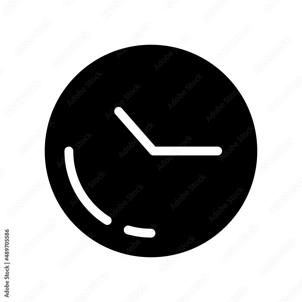 Clock Icon Vector Illustration Clock Icon Vector Illustration
