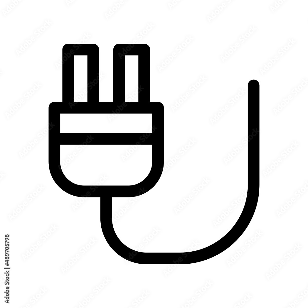 Plug Icon Vector Illustration