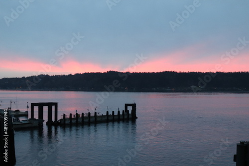 Dock at sunset © Joanna