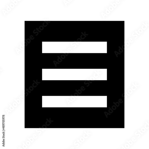 List Icon Vector Illustration