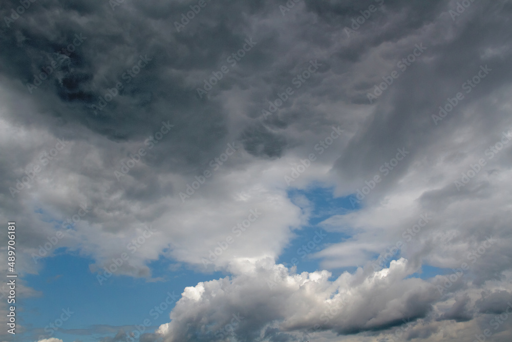 Texture of a gray sky. Storm clouds Texture of a gray sky. Storm clouds