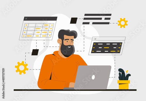 Worker make analysis