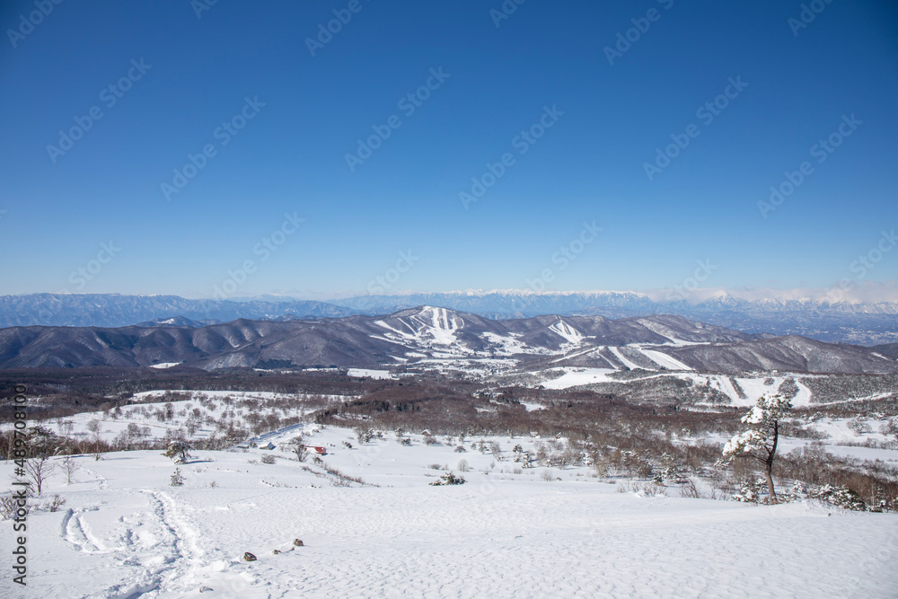 winter mountain landscape