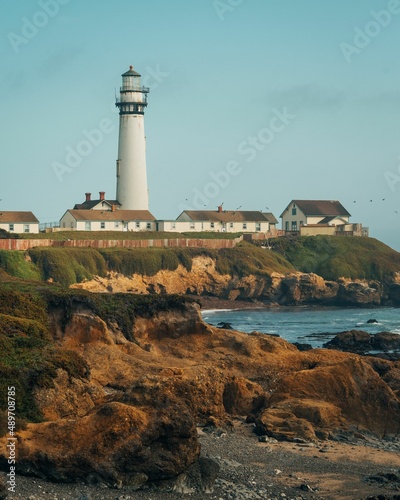 Pigeon Point Lighthouse, in Pescadero, California