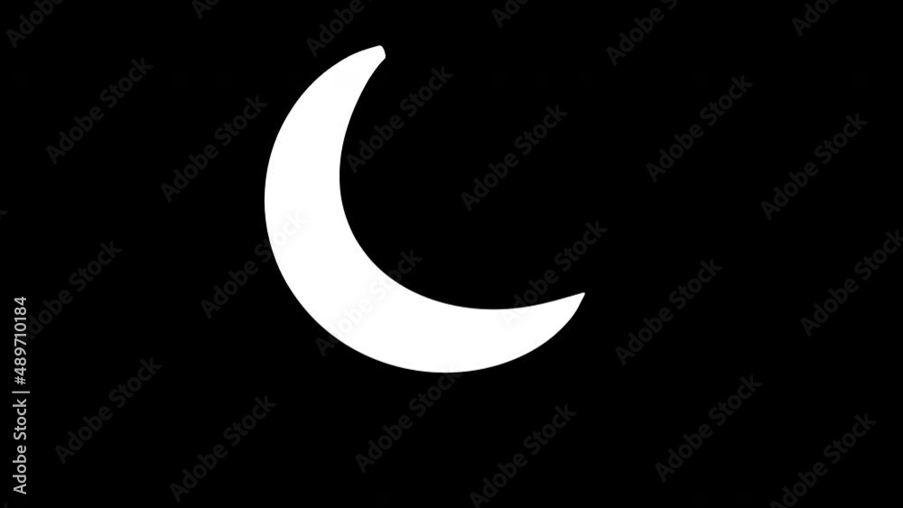Black and white Moon animation Black and white Moon animation