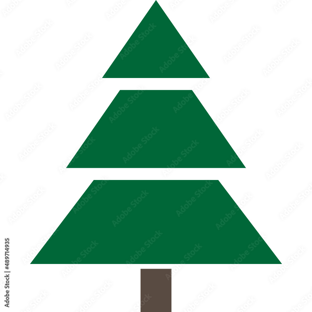 Christmas tree icon Christmas tree icon