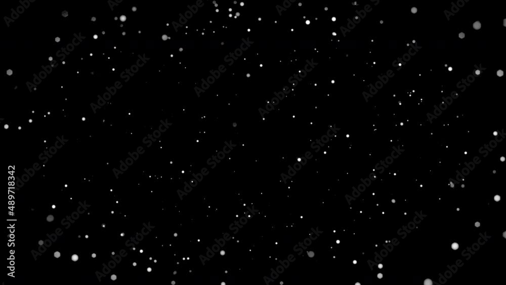 Shimmering Glittering Dust Particles With Bokeh Shimmering Glittering Dust Particles With Bokeh