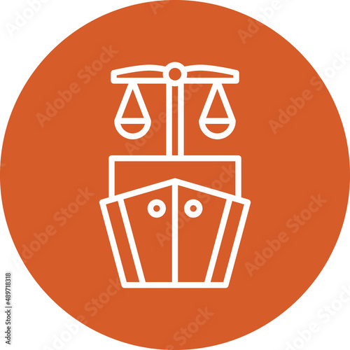 Maritime Law Icon Style