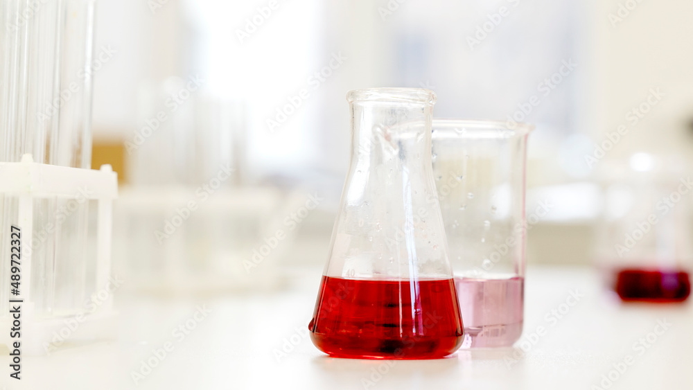 test tubes in a chemical laboratory test tubes in a chemical laboratory